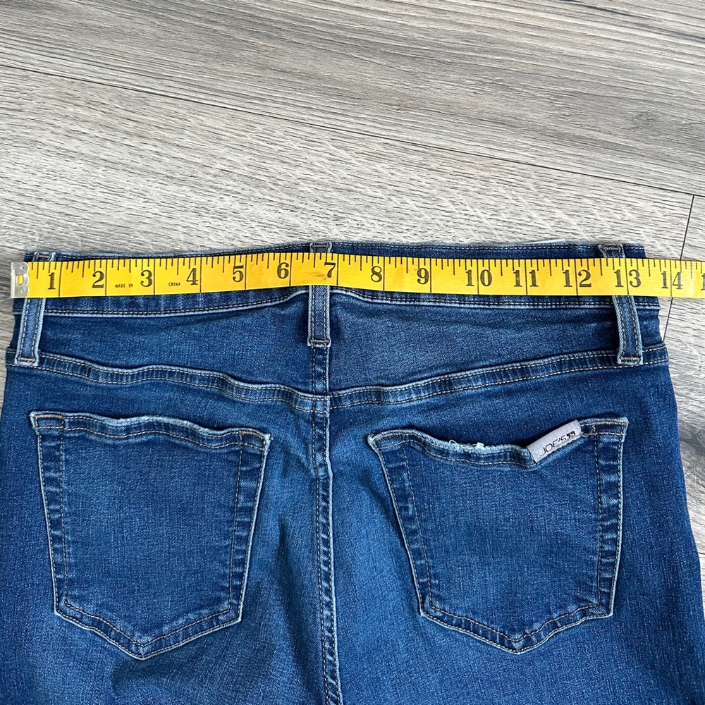 Joe's Jeans High Rise Flare Dark Blue Denim 28 x 29 - Picture 11 of 11